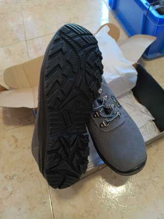 Zapatos de trabajo FORLI grises