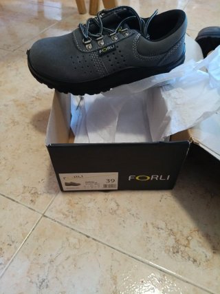 Zapatos de trabajo FORLI grises