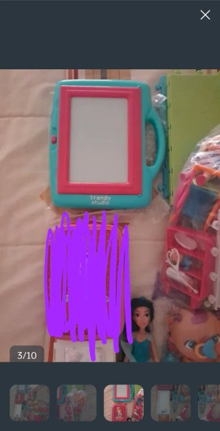 ME URGE POR ESPACIO. LOTE JUGUETES NIÑA