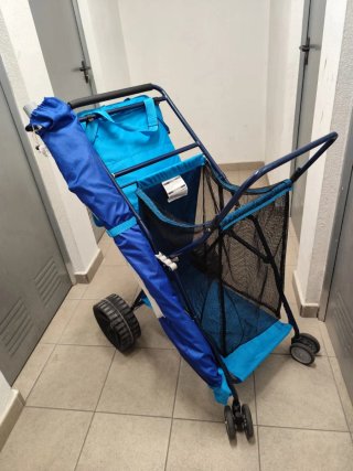 Carro Playa Costco Azul