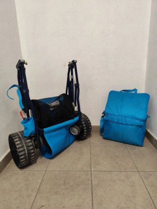 Carro Playa Costco Azul