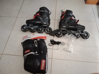 Patines en línea Rollerblade RB80 negrosA ESTRENAR