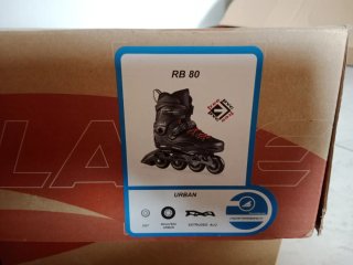 Patines en línea Rollerblade RB80 negrosA ESTRENAR