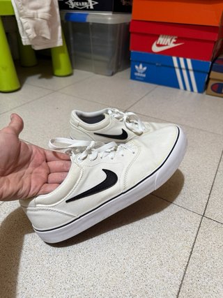 Nike SB Chron 2 Canvas Blancas
