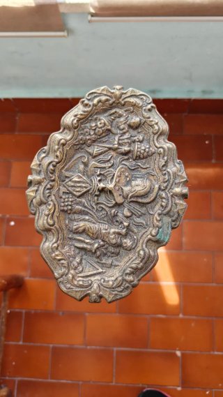 Cenicero de Bronce Vintage