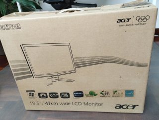 Monitor LCD Acer 18,5 Nero
