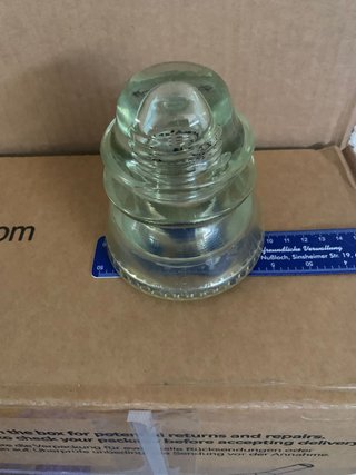 Aislador Eléctrico Cristal Macizo