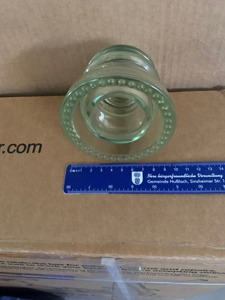 Aislador Eléctrico Cristal Macizo