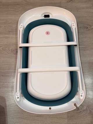 Bañera plegable y cambiador