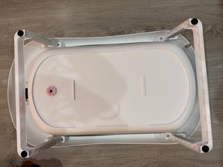 Bañera plegable y cambiador