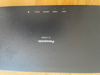 Barra de Sonido Panasonic SC-HTB200EBK Negra