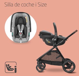 Maxi-Cosi Zelia S Trio carrito bebé 3 en 1 gris !!