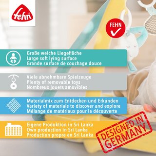 Fehn manta actividades bebés juguetes motricidad