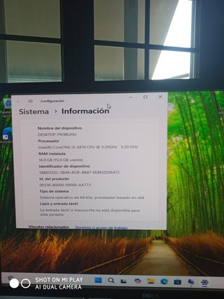 HP 8300 SFF i5 3470 3GHz 16GB RAM 500GB HDD