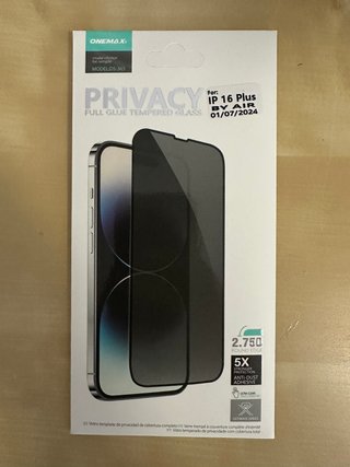 Protector anti espía iPhone 14, 15 y 16 varios