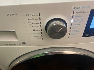 Lavadora Fagor 8kg FE-8812