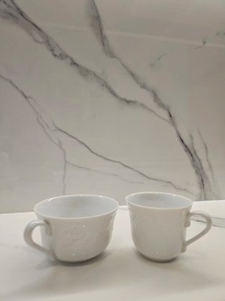 Servizio in porcellana da tè/caffè/colazione/dolce