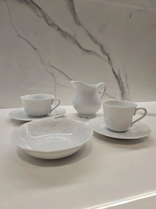 Servizio in porcellana da tè/caffè/colazione/dolce