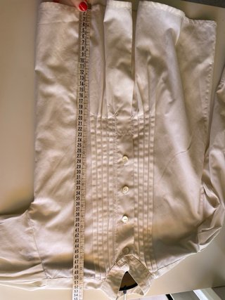 Camisa fallero niño talla 30 blanca