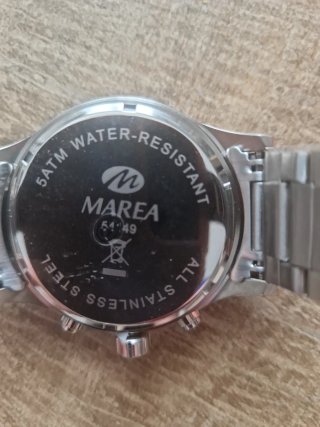 Reloj Marea Hombre Acero Nuevo