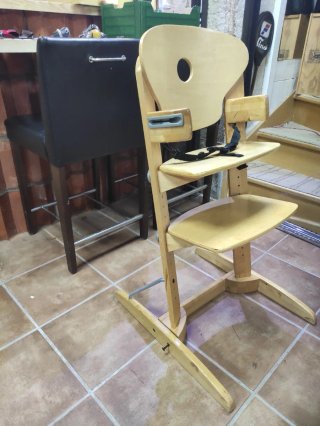 Trona infantil evolutiva madera