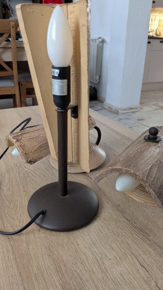 Lámparas estilo teja rústica