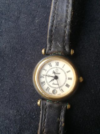 Reloj Micro Cuarzo Esfera Romana Antigua