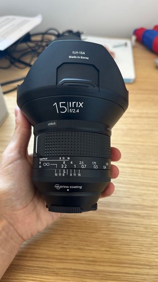Objetivo Irix 15mm f/2.4 Firefly Pentax