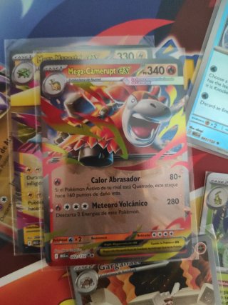 Lote Cartas Pokémon Mega Evolución
