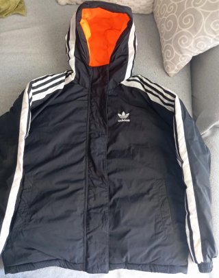 Chaqueta Adidas plumífera naranja Talla S