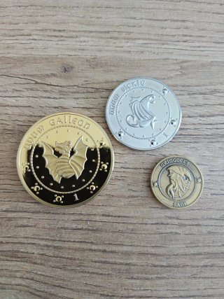 Monedas Harry Potter The Noble Collection