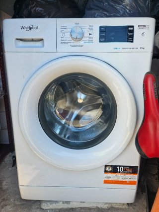 Lavadora Whirlpool 8 kg Steam Inverter Motor