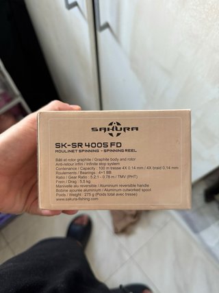 Caña de pesca SAKURA + carrete nuevo