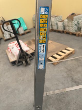 Escalera Zarges Aluminio 8 Peldaños