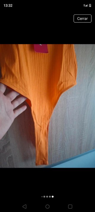 Body SHEIN naranja talla S