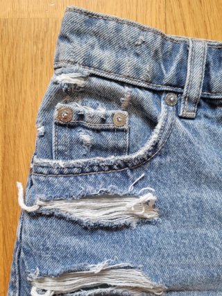 Shorts vaqueros Zara rotos