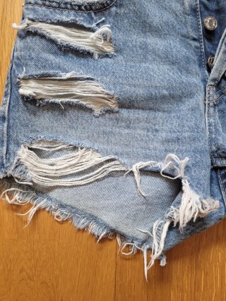 Shorts vaqueros Zara rotos