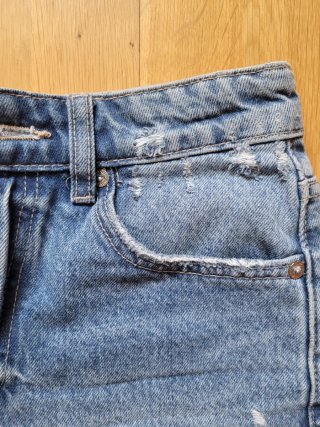 Shorts vaqueros Zara rotos