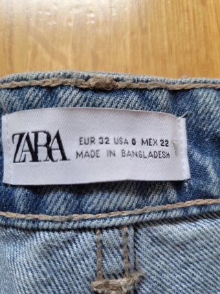 Shorts vaqueros Zara rotos