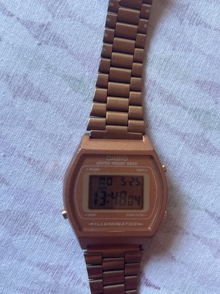 Reloj Casio B640WC-5AEF Vintage Oro Rosa