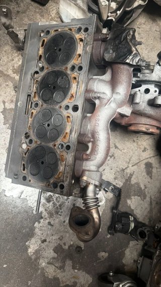 Culata y Turbo Motor Coche