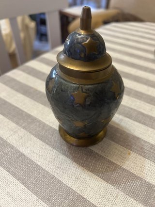 Lote de piezas de latón decorativas