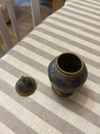 Lote de piezas de latón decorativas
