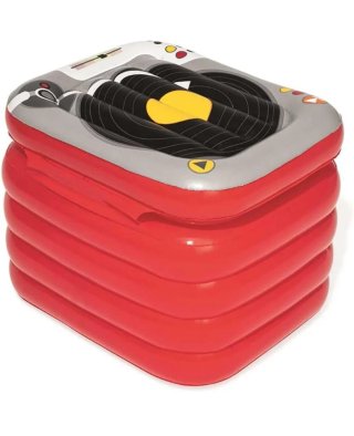 BESTWAY 43184 Nevera Hinchable Flotante Tocadiscos
