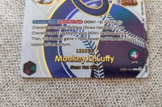 Carta Luffy Beisbol