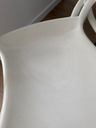 Sillas de diseño blancas (2 unidades)