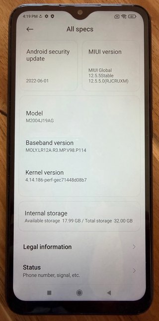 Xiaomi Redmi 9C