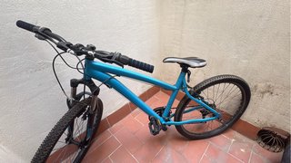 Bicicleta azul
