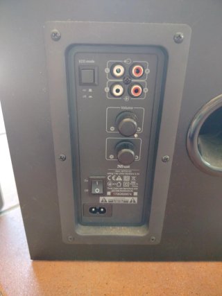 Altoparlanti Trust con Subwoofer PC Nero/Rosso