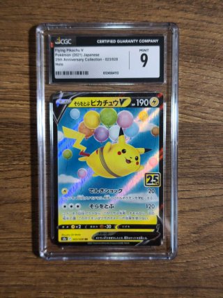 Lote 6 cartas Pikachu 25 aniversario japonés